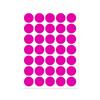 Colorful A5 Dot Stickers: Blank Round Adhesive Labels for Handwriting, Classification, and Sealing