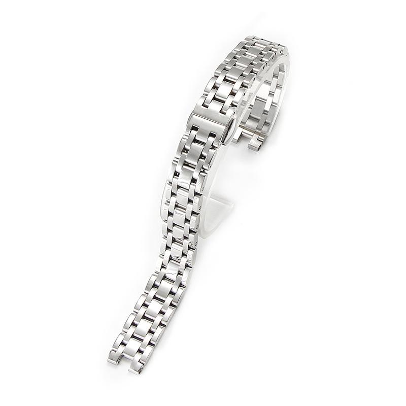 

Совместимо с Tianzhu1853Jiali Серия Little BeautyT126Оригинальный ремешок для часовT126010A Кварцевые часы со стальным браслетом для женщин 12mm серебряный