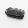 Black Transparent  Key Fob Case Cover Keychain For Vw Volkswagen Golf Mk6 Tiguan Jetta Polo Up! Passat B7 Scirocco Accessory