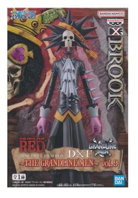 PIECE FILM DXF THE GRANDLINE MEN Movie One Piece Figure Brook "ONE RED" vol.9/Banpresto