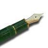 Platinum #3776 CELLULOID Fountain Pen EMERALD Fine Nib PTB-35000S#45-2