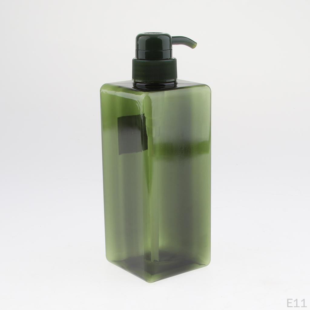 1000 ml Fassungsvermögen Seifenspender Flaschen Arbeitsplatte Klar mit Pumpe Leer Flüssig Handspender