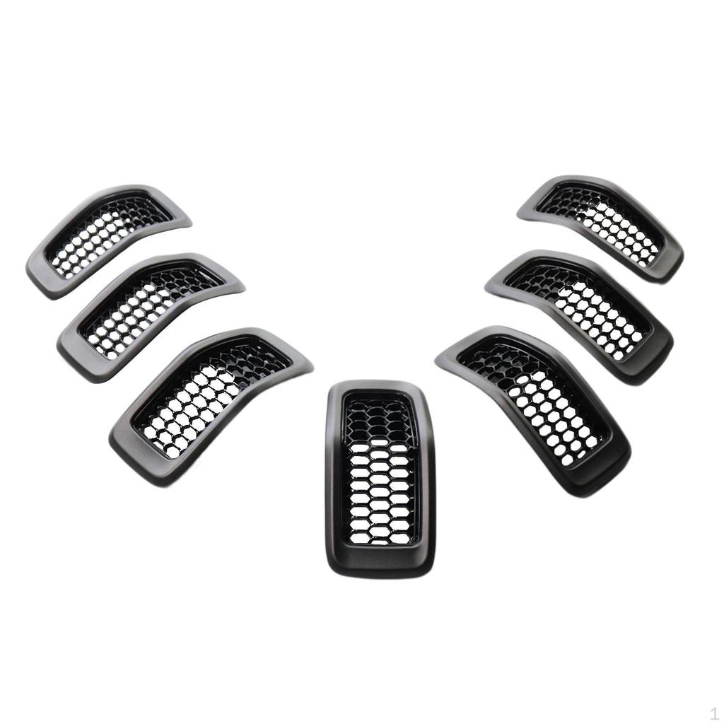 7 Grill Inserts 68303626AC for 2014-2018