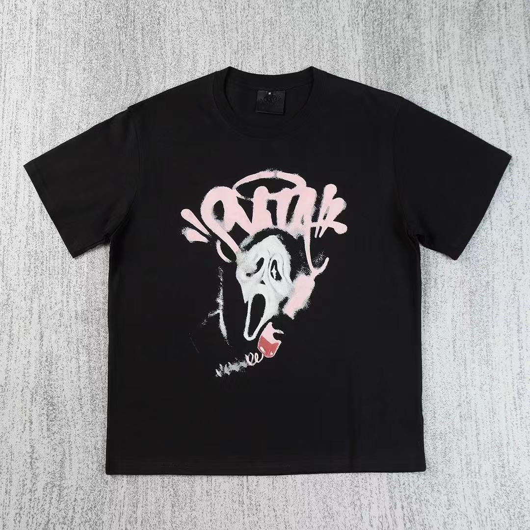 

Летний модный трендовый бренд, мужская футболка с коротким рукавом и принтом букв в стиле хип-хоп, свободная, мягкая, дышащая футболка с круглым вырезом для мужчин 4XL