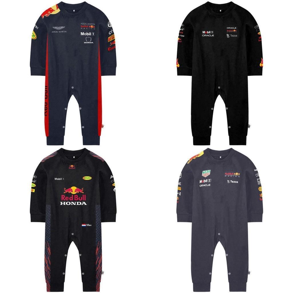F1 Racing Enthusiast Children Crawling Costume Jumpsuit For Toddlers 1 To 3 Years