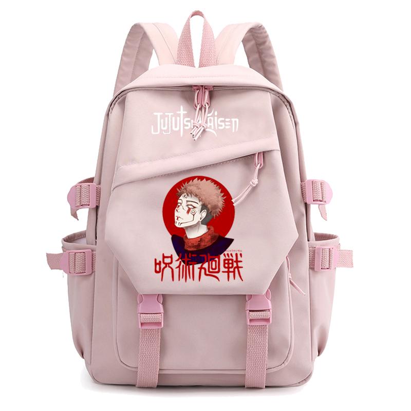 Anime Student Kawaii Backpack Kaisen Light Weight Bags Backpack for Boys Girls Hildren Back To School Schoolbag