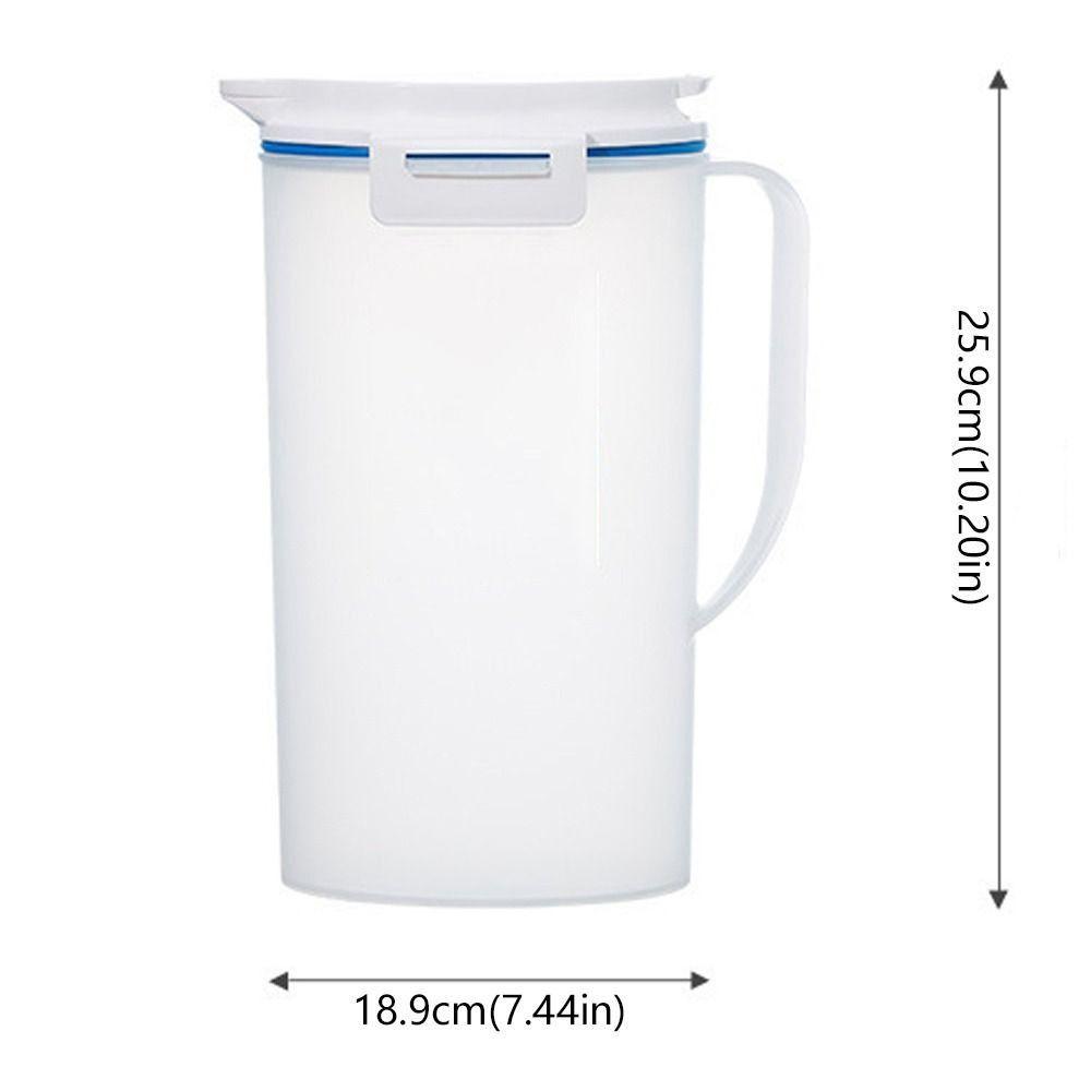 High Temperature Fruit Tea Drink Kettle 2L Juice Bucket Cold Water Pot  Kitchen Refrigerator