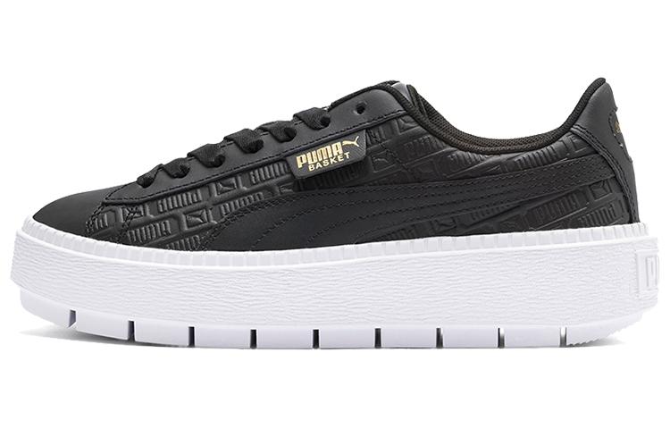PUMA Platform Trace Black White Women s 369925-02 40