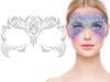 Glitterstickers Gezichtsversiering Fantasy