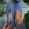 Fashion Women Casual Summer Beach Shoes Beach Sandals Pointed Flat Shoes