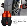 1Pair Universal Motorcycle Accessories Anti Collision CNC Front Fork Cup Modified For Motorbike Anti-Fall Bumpers