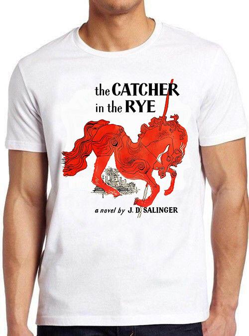 

The Catcher In The Rye Book Banned Literary Literature Gift Tee T Shirt M700 5XL різнокольоровий