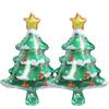 20-1Pcs Christmas Balloon Stick Cake Man Gingerbread Christmas Tree Santa Claus Shape Home Party Decoration Balloon Supplies