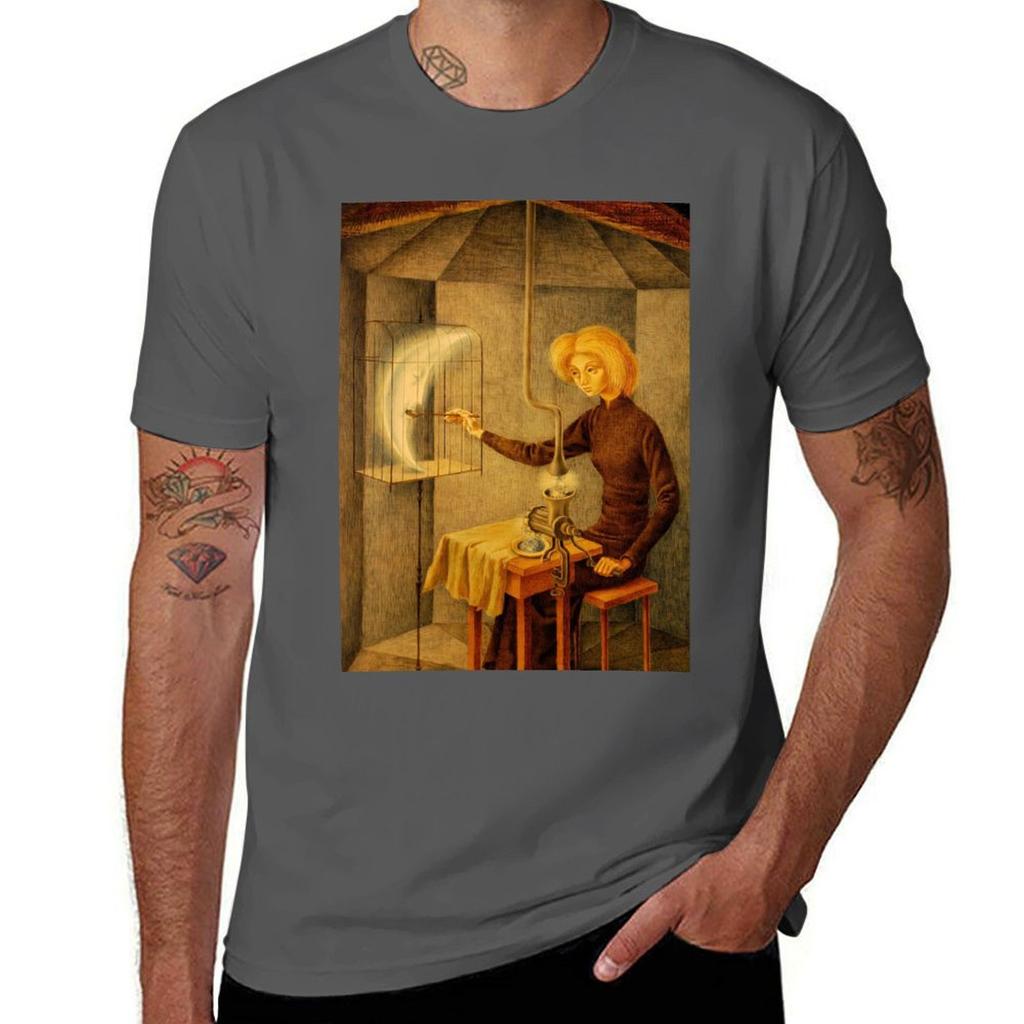 Star Maker Detail By Remedios Varo Tshirt Moisture Wicking Athletic Tshirt