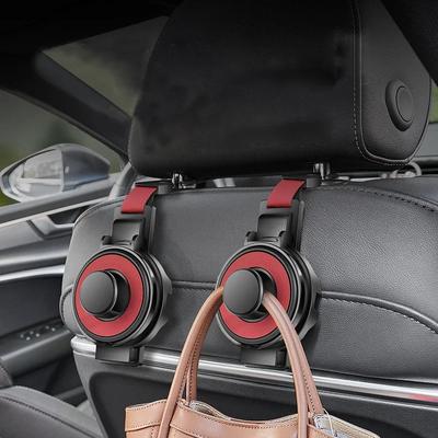 3 in 1 Auto Kopfstützen Getränkehalter und Haken Multifunktionaler Getränkehalter und Handyhalter Auto Kopfstützenhaken Autozubehör