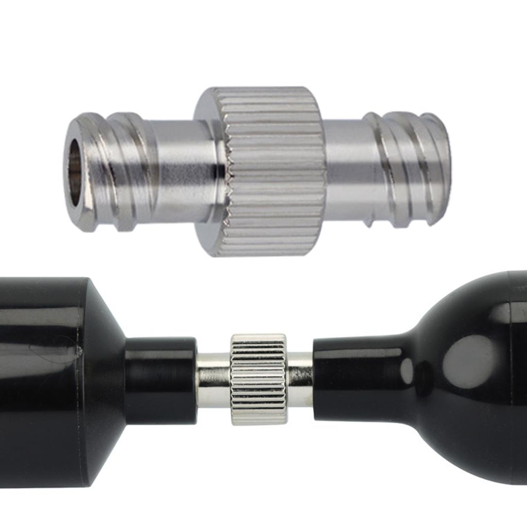 Luer Lock Adapter Coupler with 4mm Aperture Lock Hardware Connector Parts Female to Female Fittings Connector Sturdy