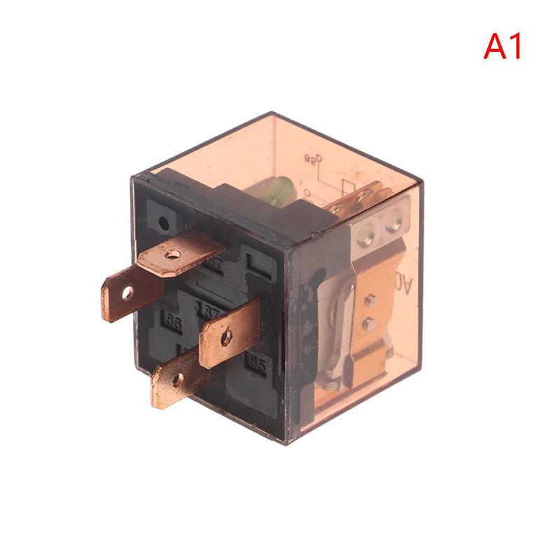 Dc 12V 24V Waterproof Automotive Relay 4/5Pin Spdt Car Control Device 100A With Light Car Relays Control Switch