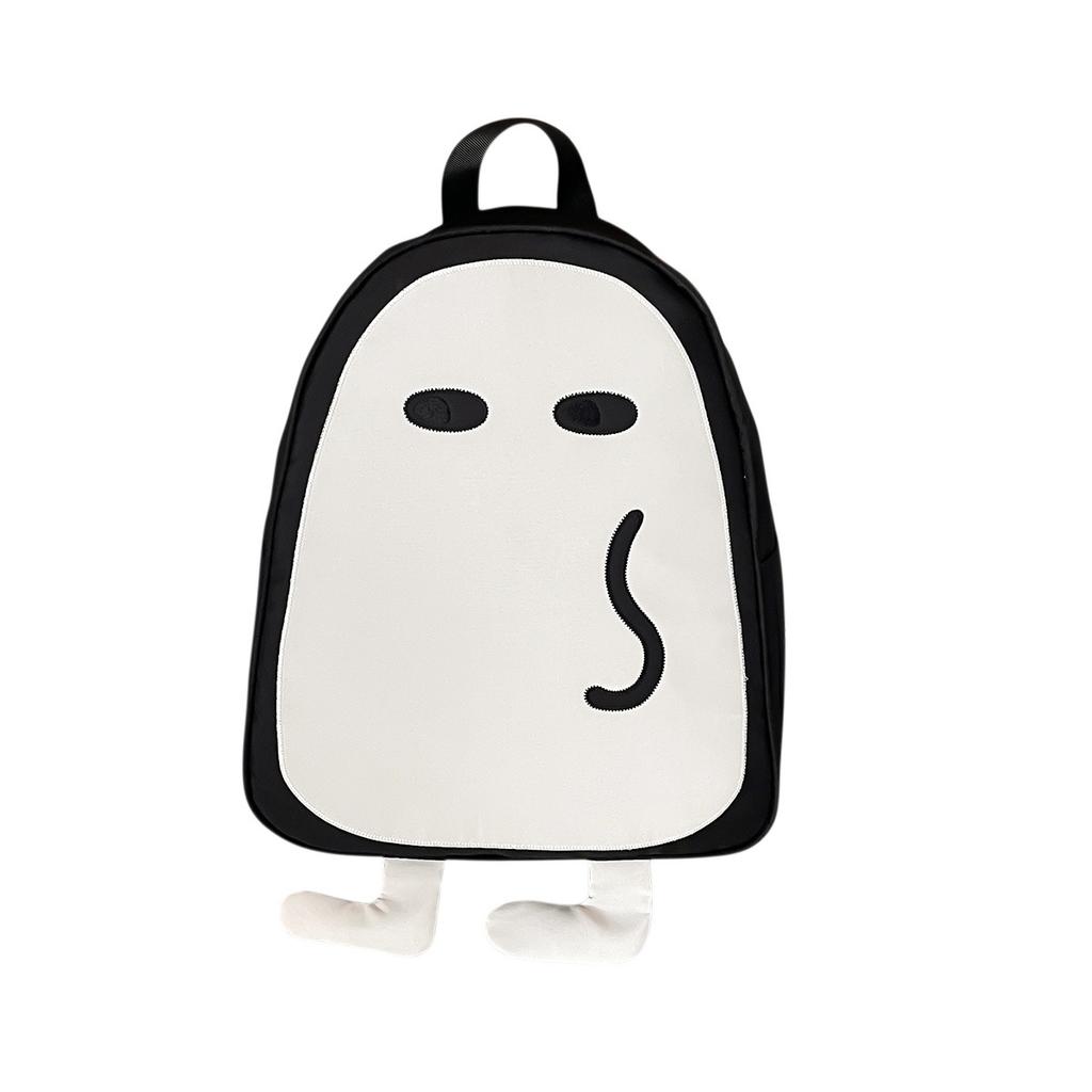 Schoolbag Trend Personality Niche Ugly Cute Funny Backpack Student Personality Cartoon School Bag Going Out to Play Versatile Leisure Bag