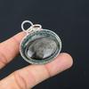 Daughters Day Sale Natural Silver Sheen Obsidian Sterling Silver Unique Pendant