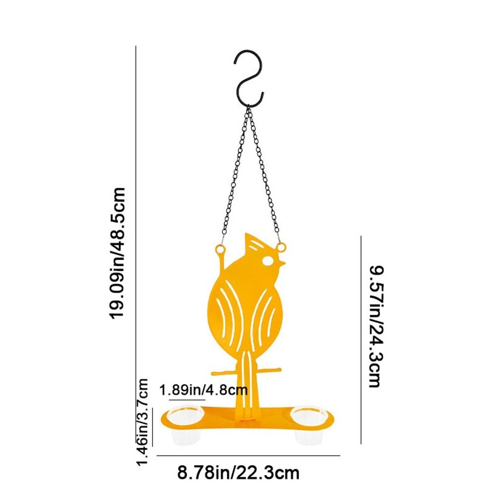 Spill Proof Hanging Oriole Bird Feeder Weatherproof Humming Bird Feeder  Garden Decor