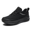 Winter PU Leather Sports Shoes Men's Fashion Thick-soled Sneakers Anti-slip Outdoor Sports Shoes for Jogging Tennis Big Size 39-48