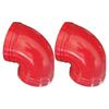 Grooved Elbow Pipe Fitting