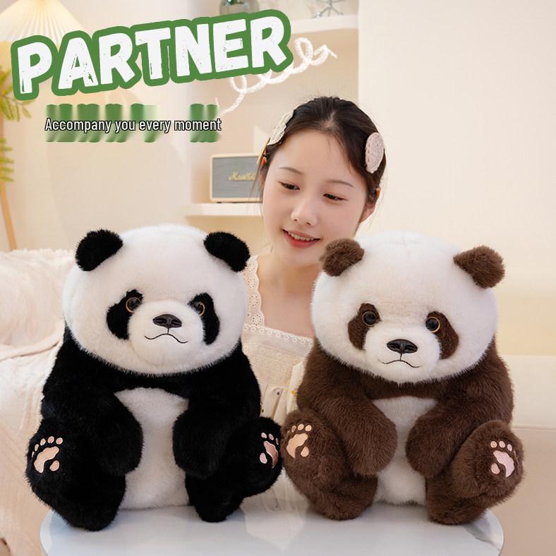 Chubby Giant Panda Plush Toy - Cuddly National Treasure Pillow Doll