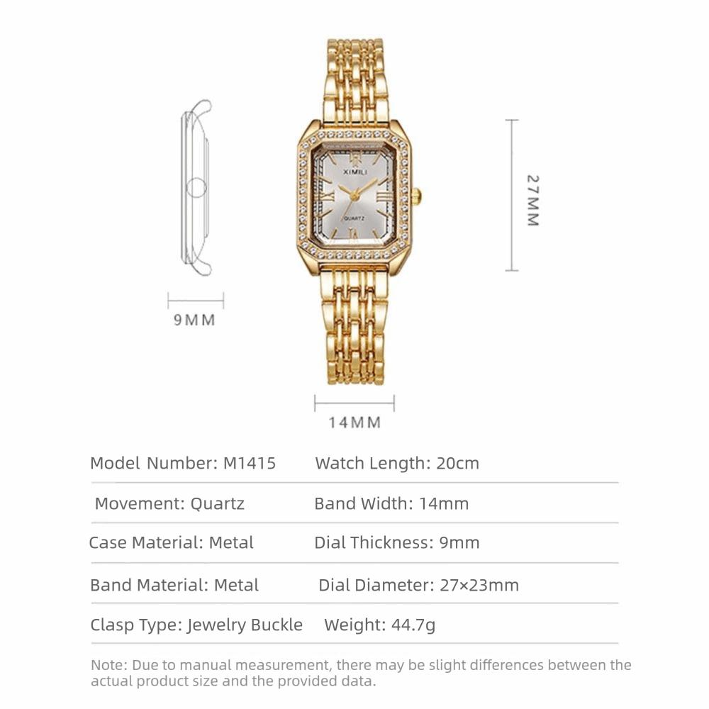 Strass Dames Polshorloge Armband Band Bandhorloge Hete Kwarts Horloges Zakelijk