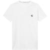 Einfaches lässiges kurzärmeliges T-Shirt Unisex Oberteile Weiß J30J314544-YAF