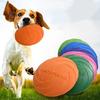 Interactive Silicone Flying Saucer Toy for Dogs Chew Resistant Flying Disc Pet Game Perfect for Puppy Training Fun