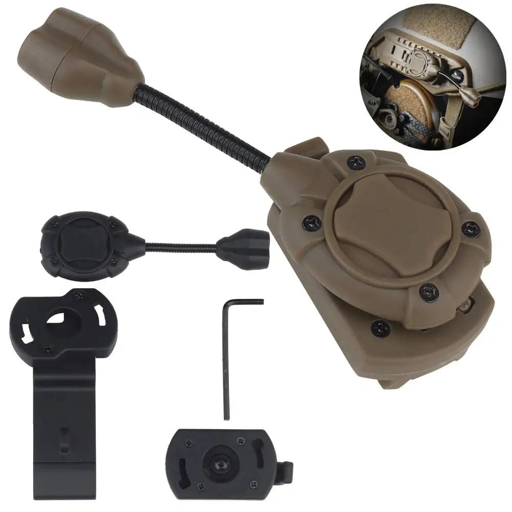 New Tactical Helmet Light Nylon Airsoft Helmet Light Lamp Energy Saving Hunting Military Helmet Flashlight