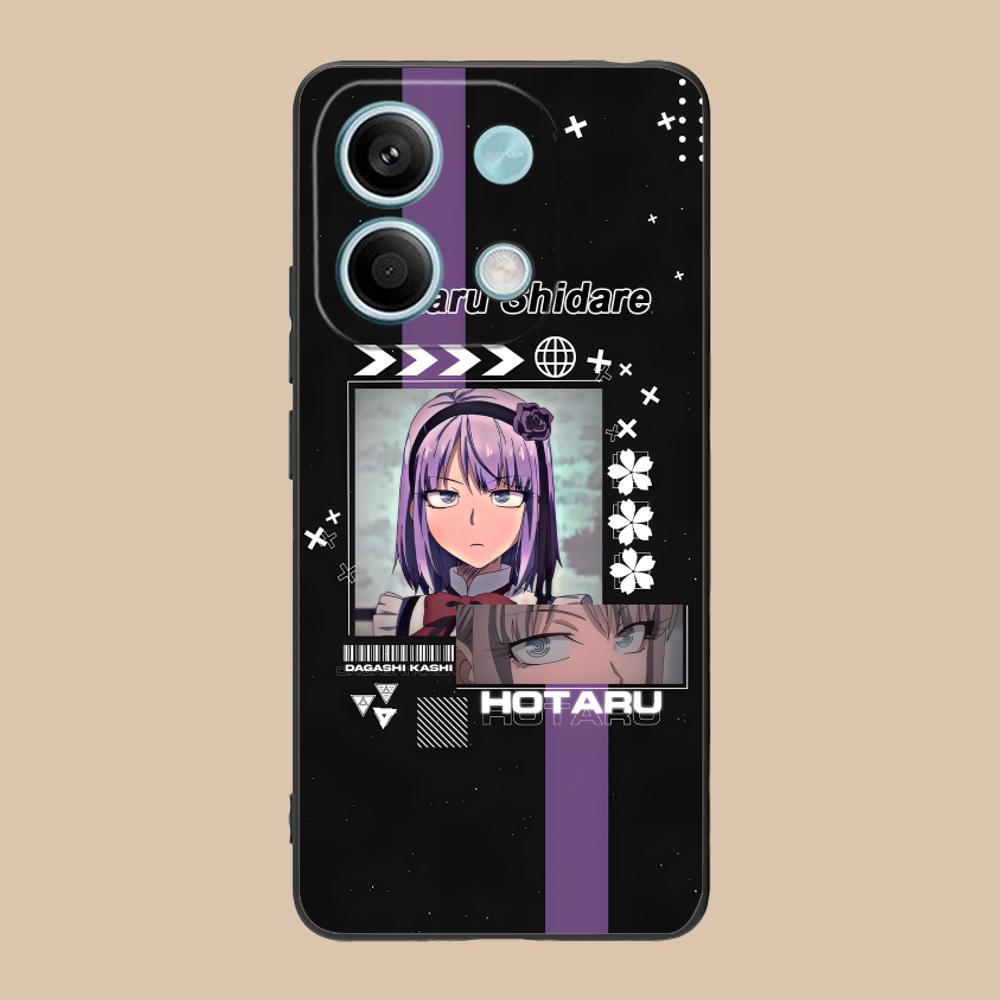 Dagashi Kashi Hotaru Mobile Phone Case for POCO M7 M6 M5 M4 M3 X7 X6 X5 X4 X3 Pro GT 5G Colorful Printing Cover Cellphones Cover
