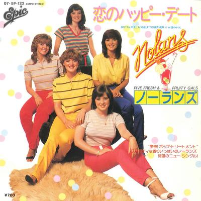 7inch Record NOLANS  Gotta Pull Myself Together 075P122 EPIC 1980 Japan Pop Used