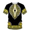 African Dashiki Print T-shirt Männer/Frauen Ethnische Vintage Folk-benutzerdefinierte Kleidung 2023 Sommer Casual Paare Kurzarm Grafik tops