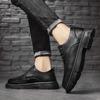 Leather Shoes Men'S Old Style Polished Retro Tooling Shoes Business Dress Casual Light Man Board Shoes Men