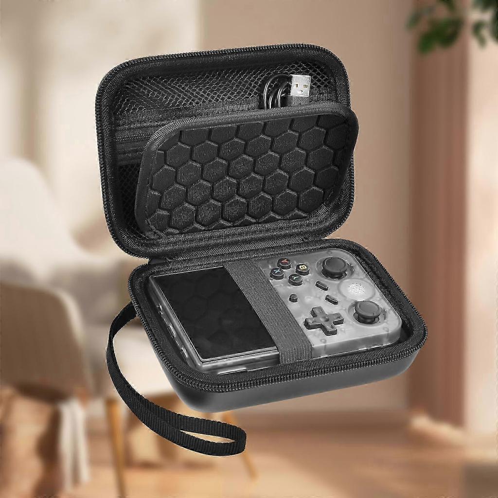 Handheld Game Console Carrying Case Large Capacity Hard Shell Waterproof Protective Cover for Certain Brands
