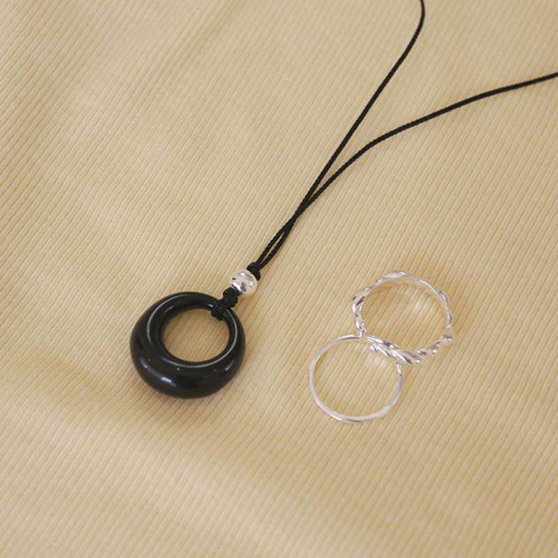 modernlike silver 925 twisted cloud open ring