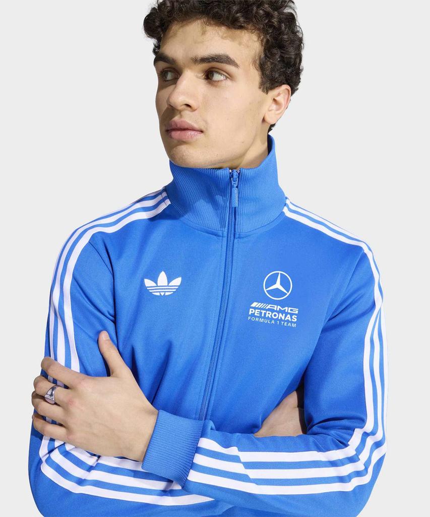Adidas Mercedes Amg F1 Team Blue Wonder Track Top - Bluebird:White / Kt5128