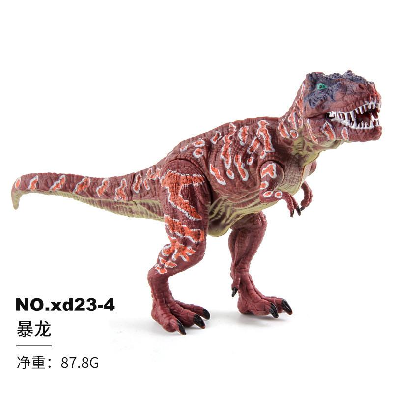 High Quality Abs Jurassic Dinosaur Model Set Features Poseable Figures And Details