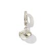 1 Piece Ocean Charms Clear Cubic Zirconia Fish Turtle Clasp Brass 18K Gold Plated Pendant DIY Necklace Keychains Jewelry Making