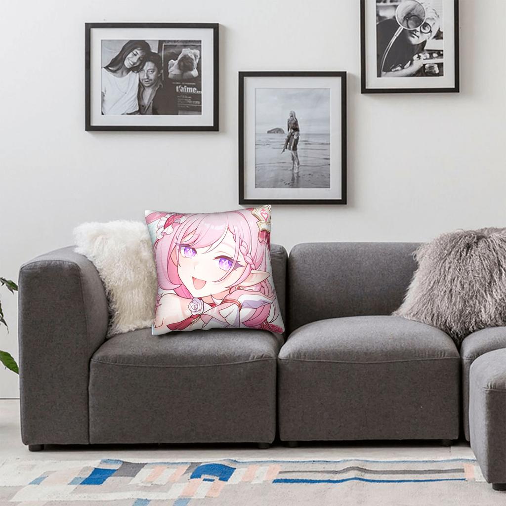 Honkai Star Rail Pillow Cover  Design Cushion Cover Retro Trendy Pillow Case For Sofa Car Home Decor
