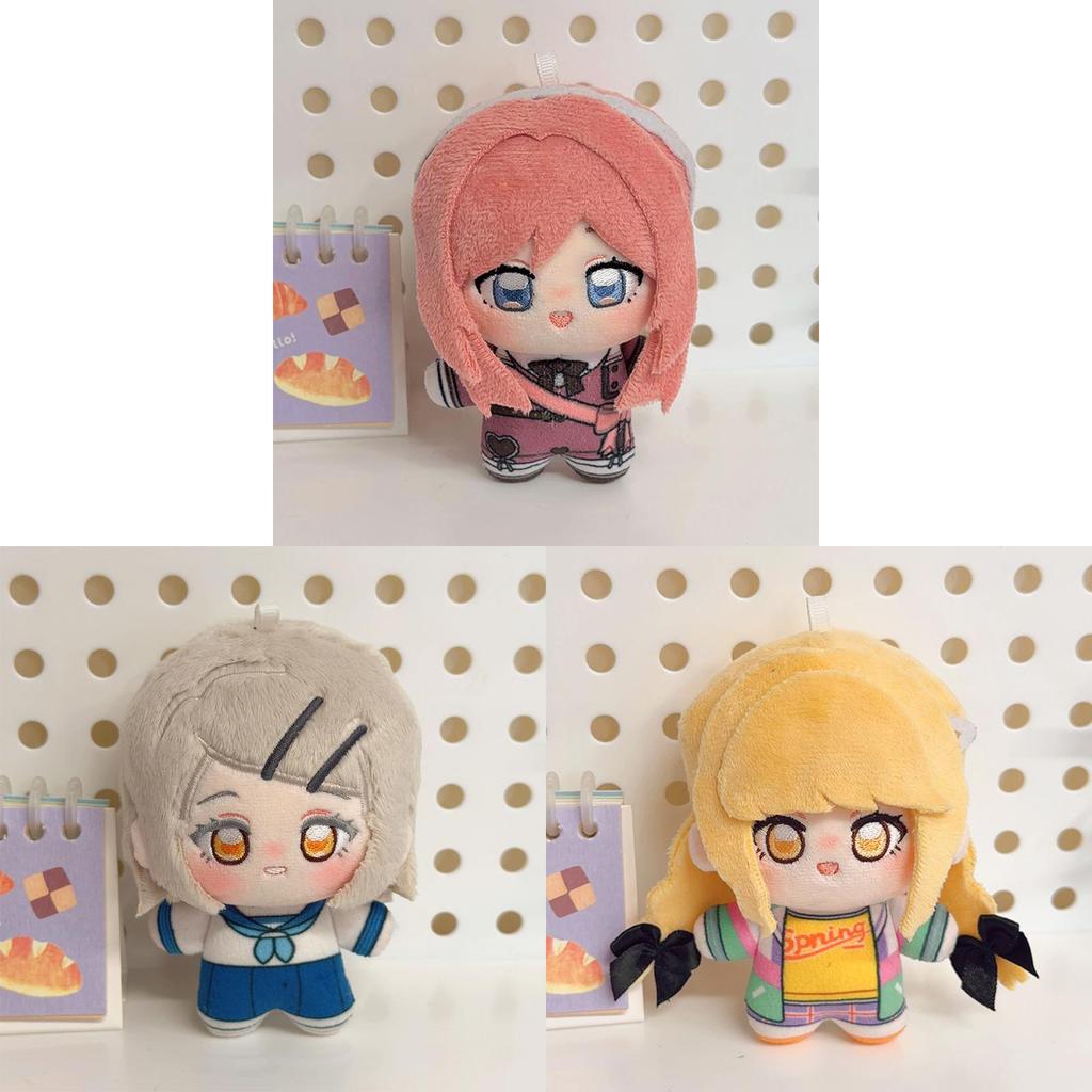 Gakuen Idolm Ster Cotton Plush Keychain With Pp Cotton Filling For Collectors