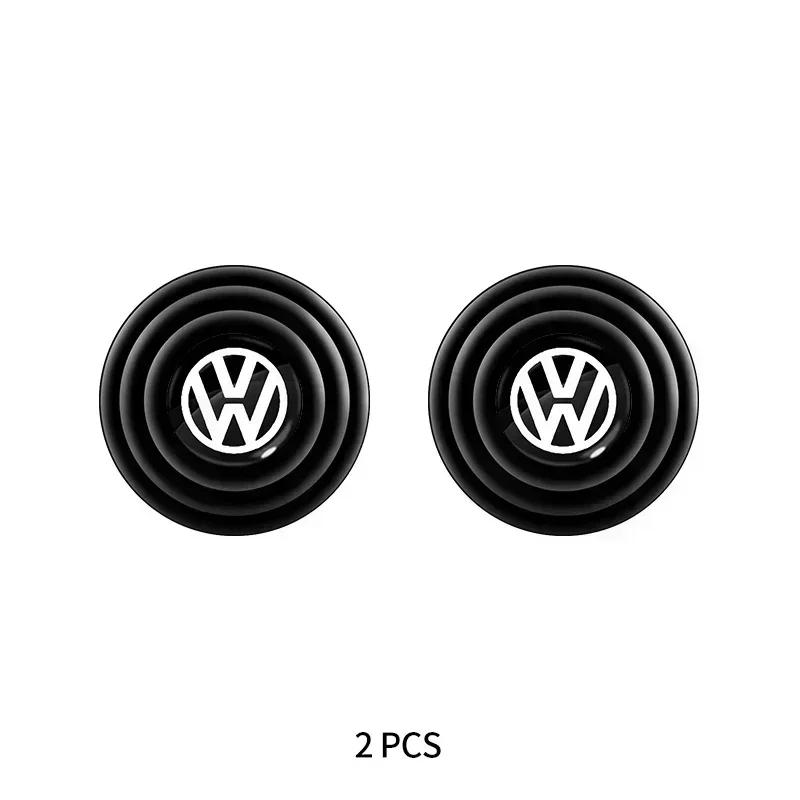 For VW 1/2/4Pcs Car Door Absorber Shockproof Anti Noise Pad Buffer Gasket For VW GTI Polo Golf Passat Tiguan Arteon Touareg Taigo Caddy
