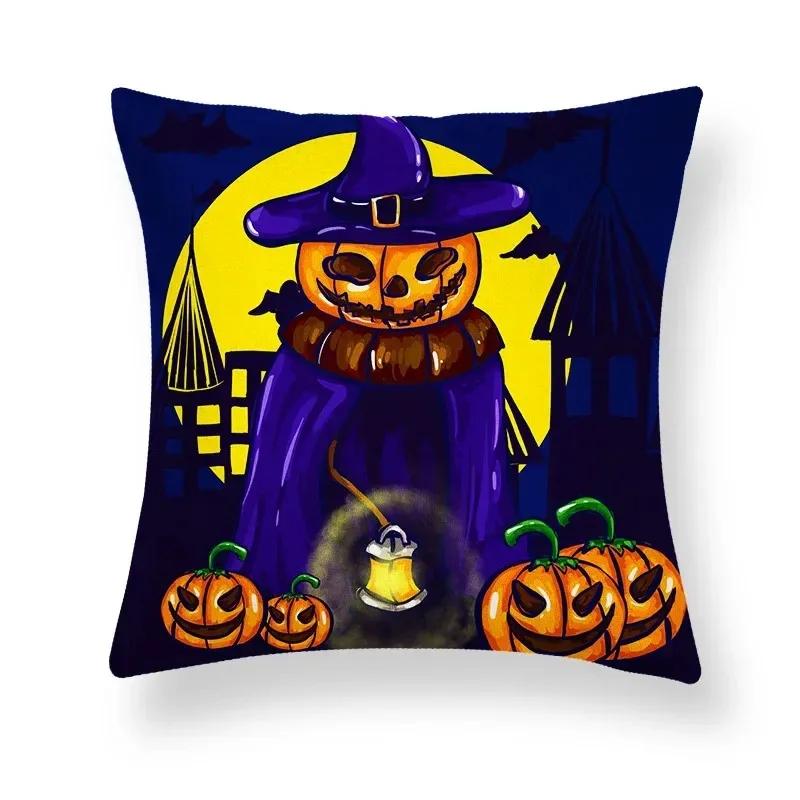 Halloween Horror Ghost Hand Pattern Office Living Room Sofa Car Decorative Pillowcase
