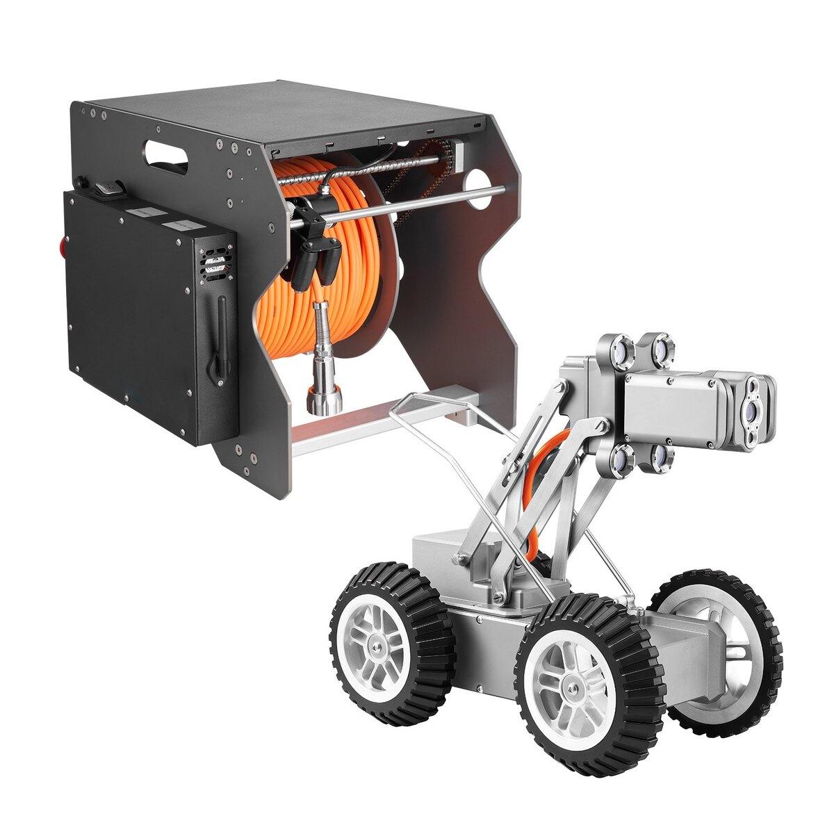 Notekcauruļu inspekcijas robots, 197 pēdas/60 m