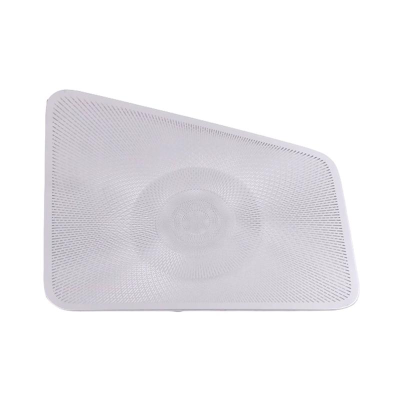 For Hyundai Custo  -2024 Stainless Steel Car Last Row Door Lower Audio Speaker Cover Frame Auto Interior Accessories