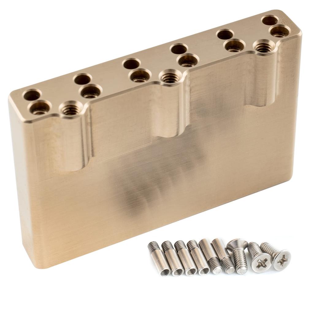 Musiclily Ultra 41mm Blast Tremolo Block for Wilkinson by GOTOH VG300VS100N Tremolo Bridges (10.8mm String Pitch)