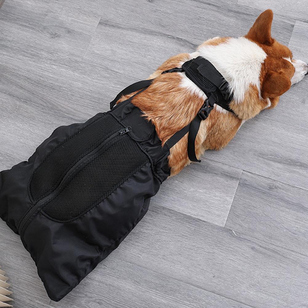 Drag Bag Dragging Bag Recovery Carrier Bag Wheelchair Adjustable Protective Back Leg Drag Bag For Pet Owners Injured Dogs
