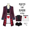 Costume de Cosplay Velours Saison 2 Hazbin Hotel, Tenue de Performance Style Drame Américain Démon 3V