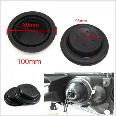2X LED HID Lamp Car Headlight Flexible Rubber Housing Reseal Seal Cap Dust Cover